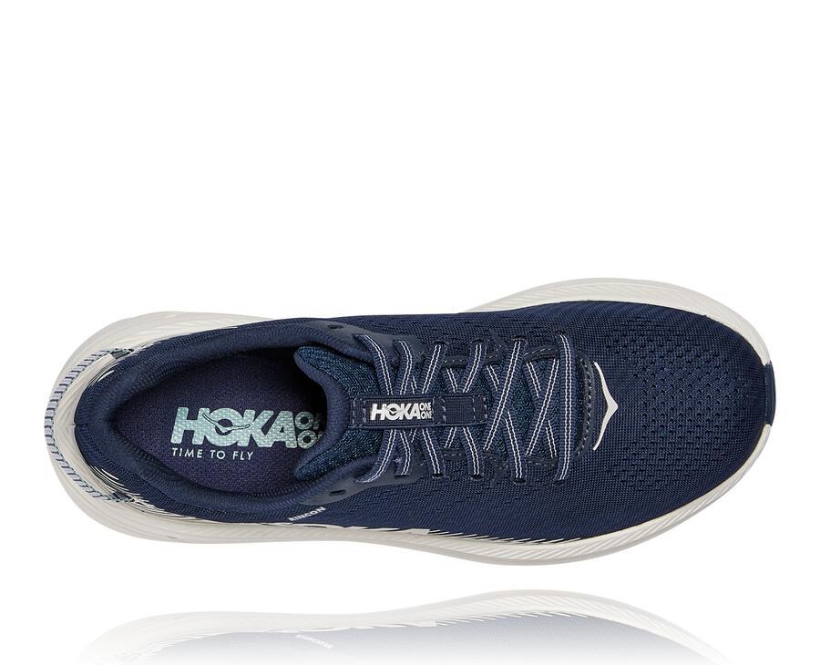 Hoka One One Rincon 2 Löparskor Dam - Marinblå/Vita - LNAQH-2675